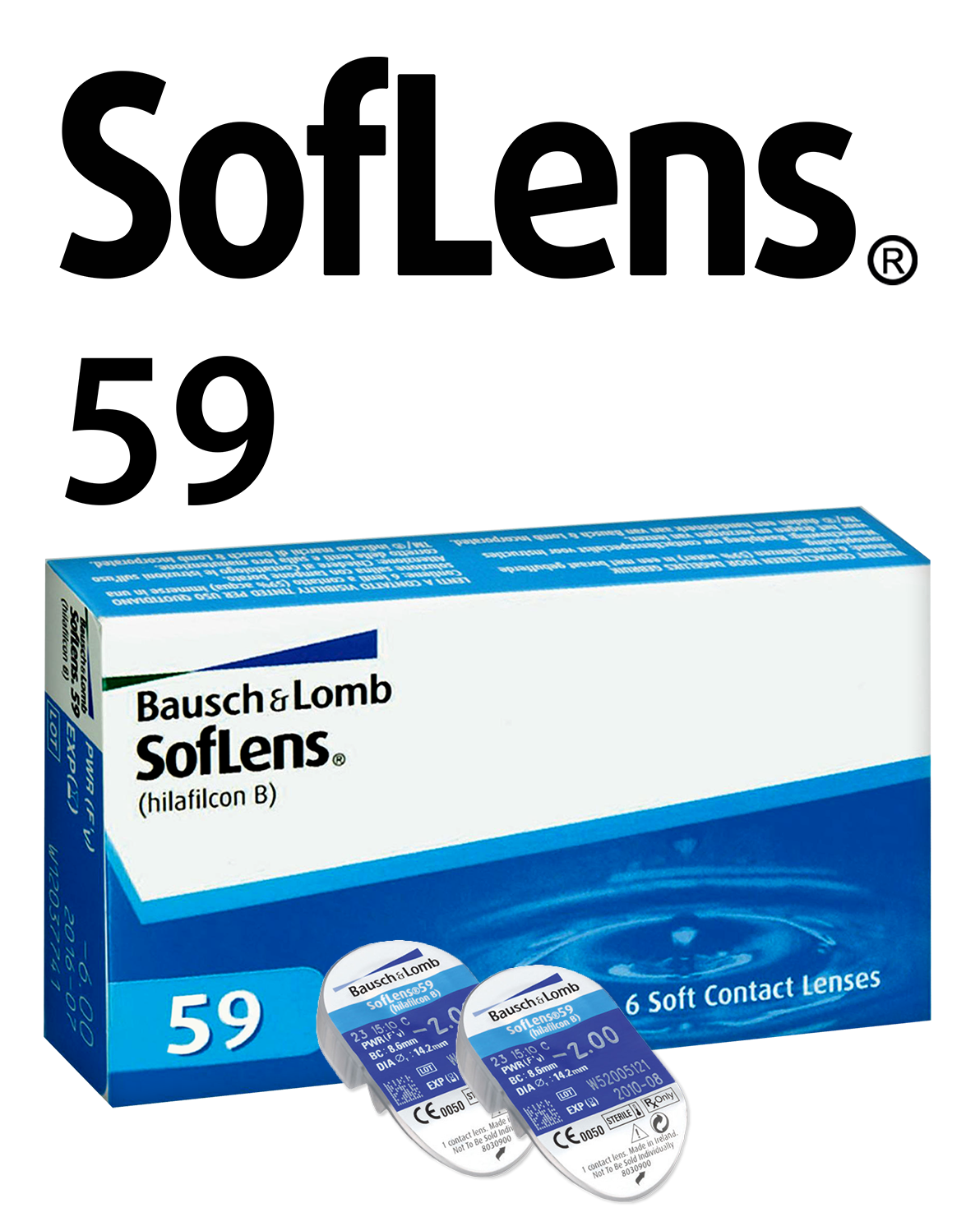 Soflens 59 (Pack of 6 Lenses)