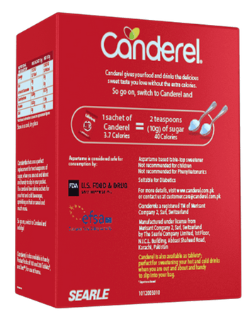 Canderel Sachet Box
