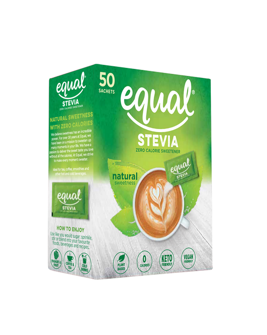 Equal Stevia Sachet Box