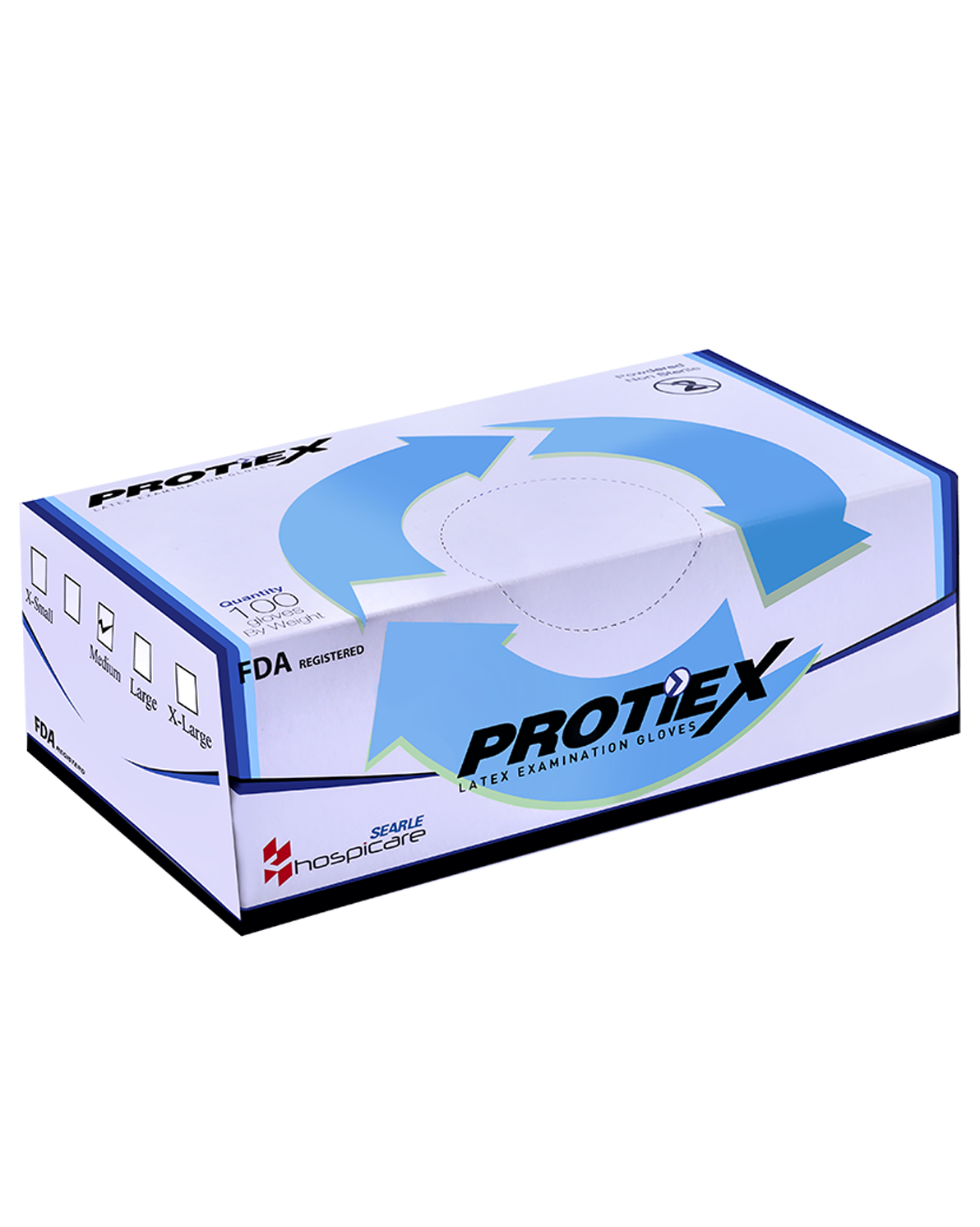 Protiex Latex Examination Gloves (Powdered)
